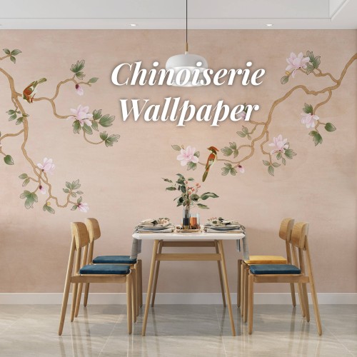 Chinoiserie Wallpaper / Home Wallpaper