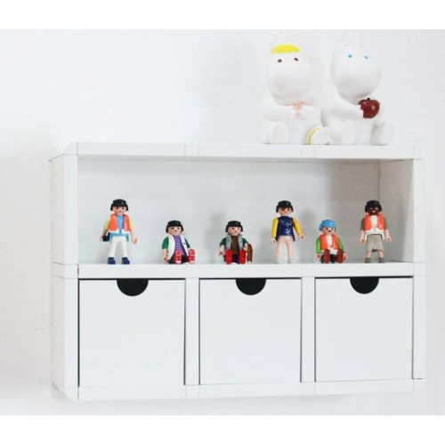 Mini Cubics Self Assembled Wall Shelf 