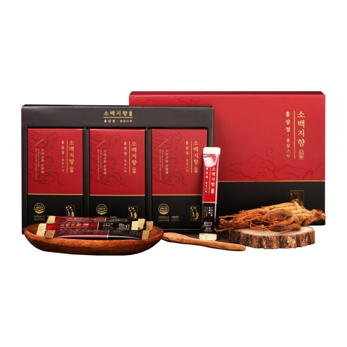 So Baek Ji Hyang 100% Korean Red Ginseng Extract Liquid Sticks (10ml)