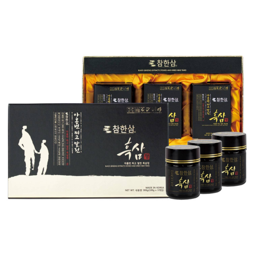 Korean Black Ginseng Extract Premium 250ml x 4 jars Set / Improving immunity