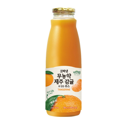 Squeezed Jeju Mandarine / Orange Juice / Jeju Tangerine Juice / Healthy Drink 980 ml