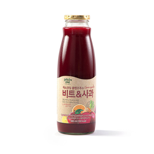 Cleanse Juice Beet & Apple / Healthy Juice / Nutrition Drink Apple and Beet 980ml