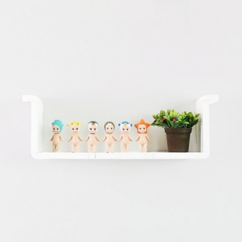 Cubics Mini Wall Shelf Mustach..