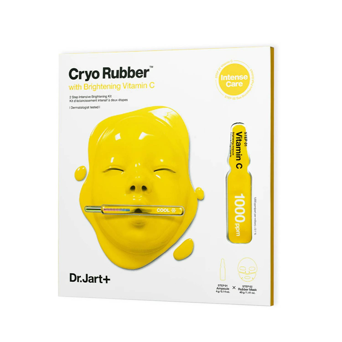 Dr.Jart+ Cryo Rubber With Brightening Vitamin C / Brightening Mask / Face Sheet Mask 