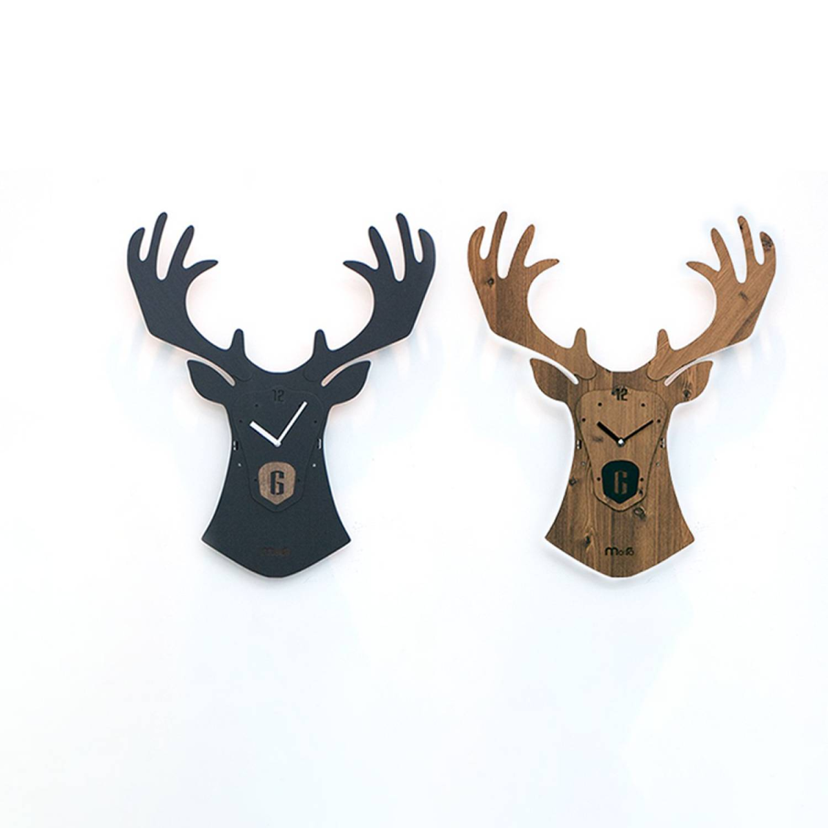 Deer Head Trophy Design Art Clock