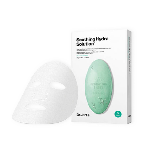 Dermask Soothing Hydra Solution Facial Face Sheet Mask by Dr.Jart+ (5pcs/pack)