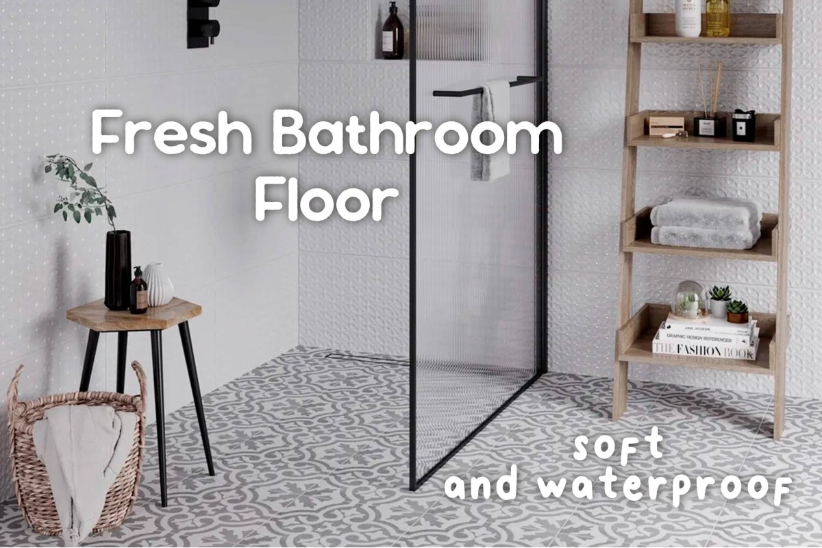 What is Japanese Bathroom Vinyl Floor?