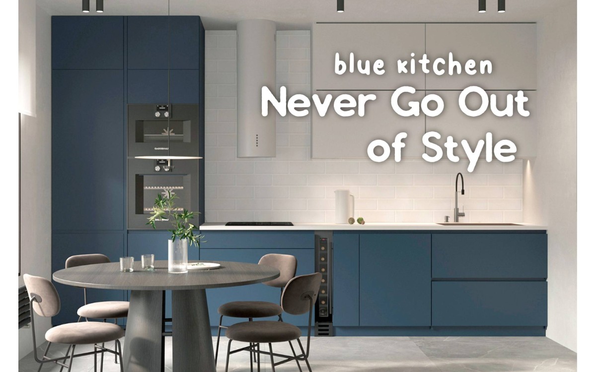 [Project] Blue Kitchen Cabinet Makeover using Infeel Laminate