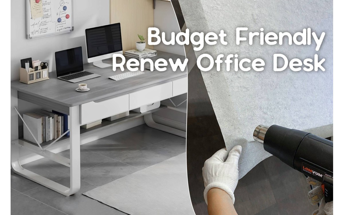 [Project] Change your Office Desk Design with INFEEL Laminate Sticker