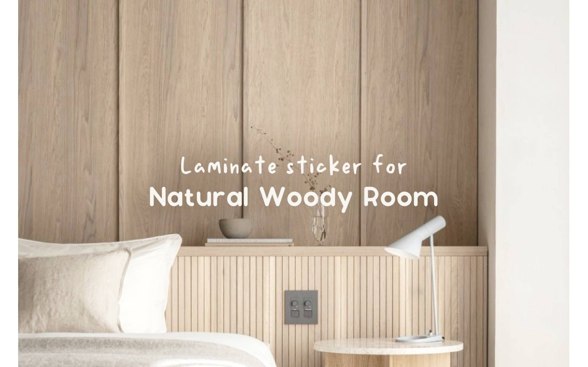 A Secret of Beauty Natural Room with Laminated Wood