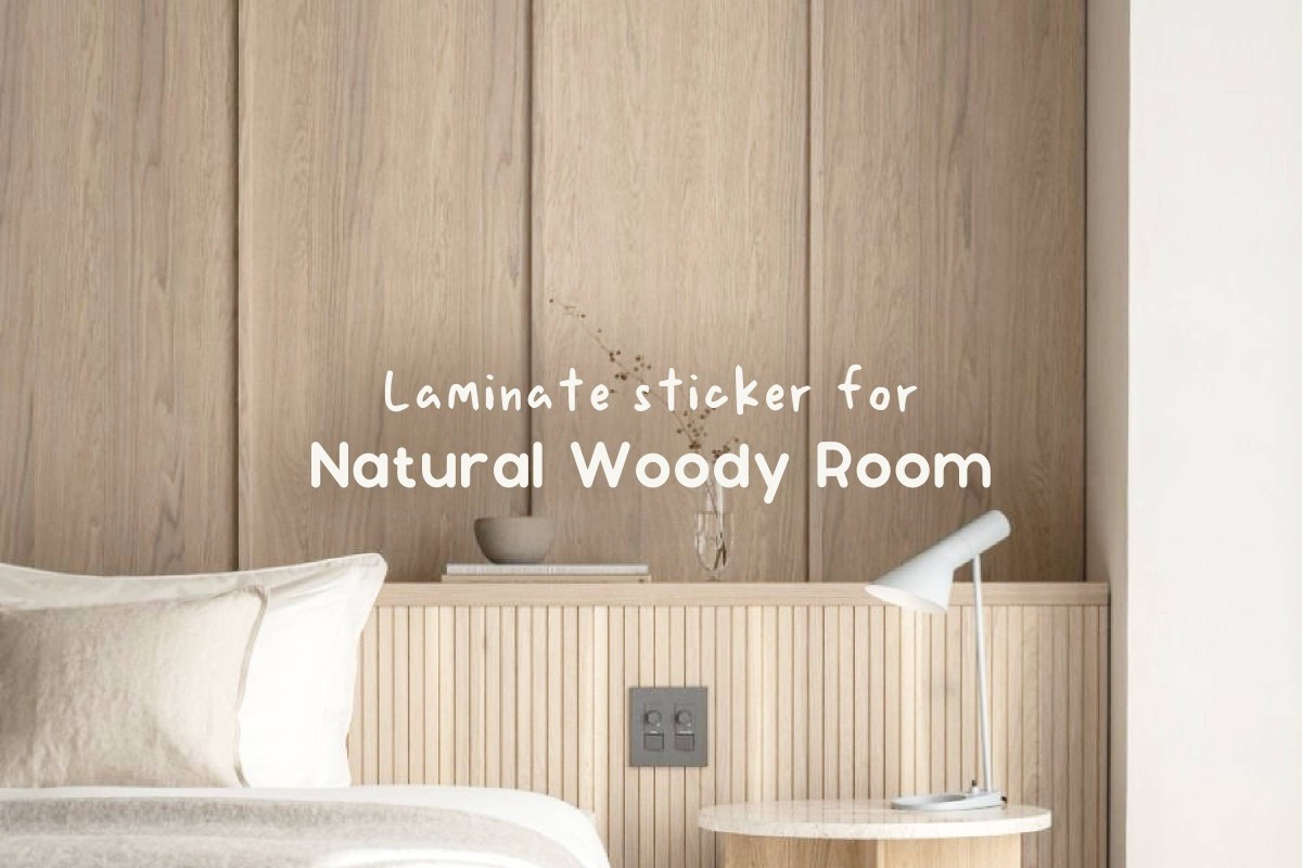 A Secret of Beauty Natural Room with Laminated Wood