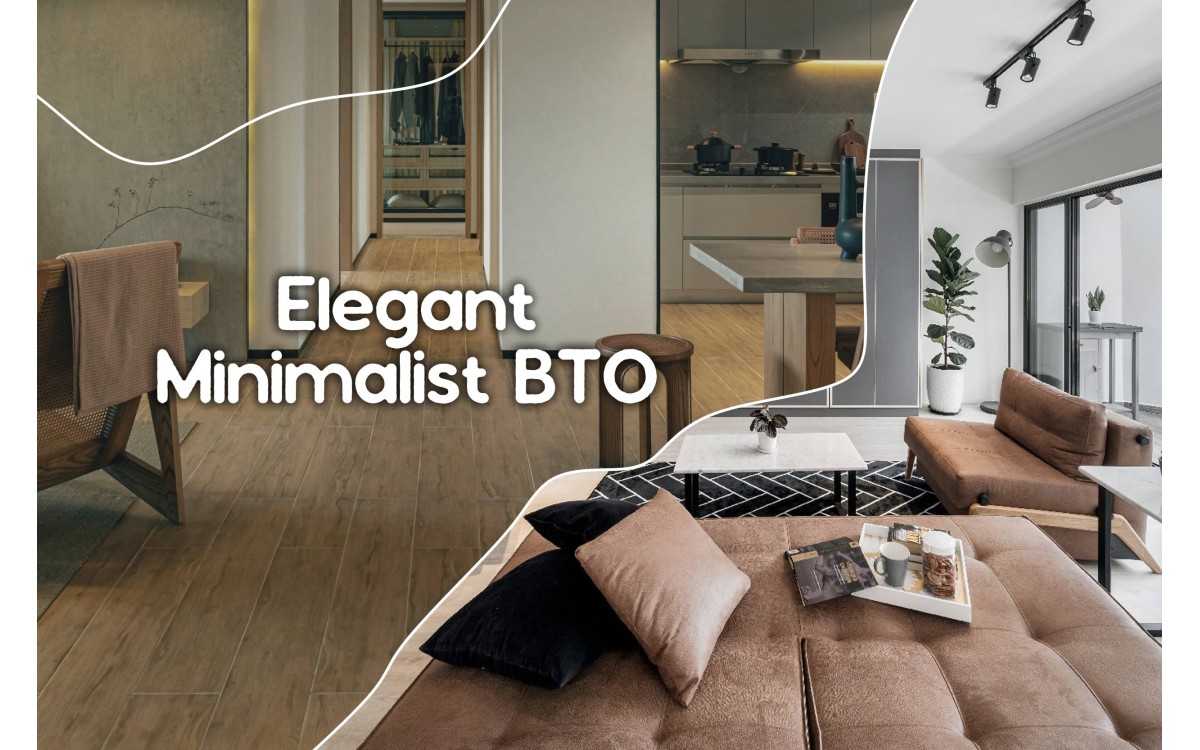 Make your BTO Looks Elegant with Minimalist Design