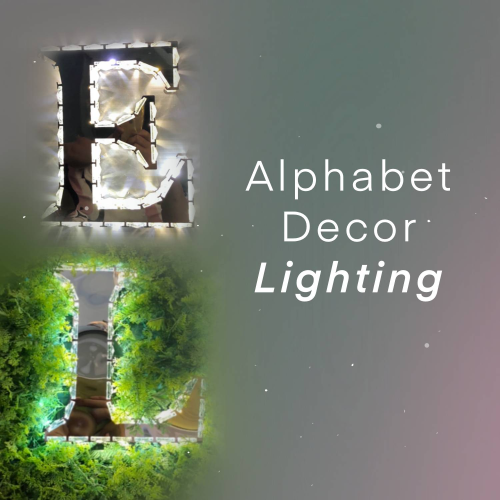 Alphabet Wall Light / Decorati..