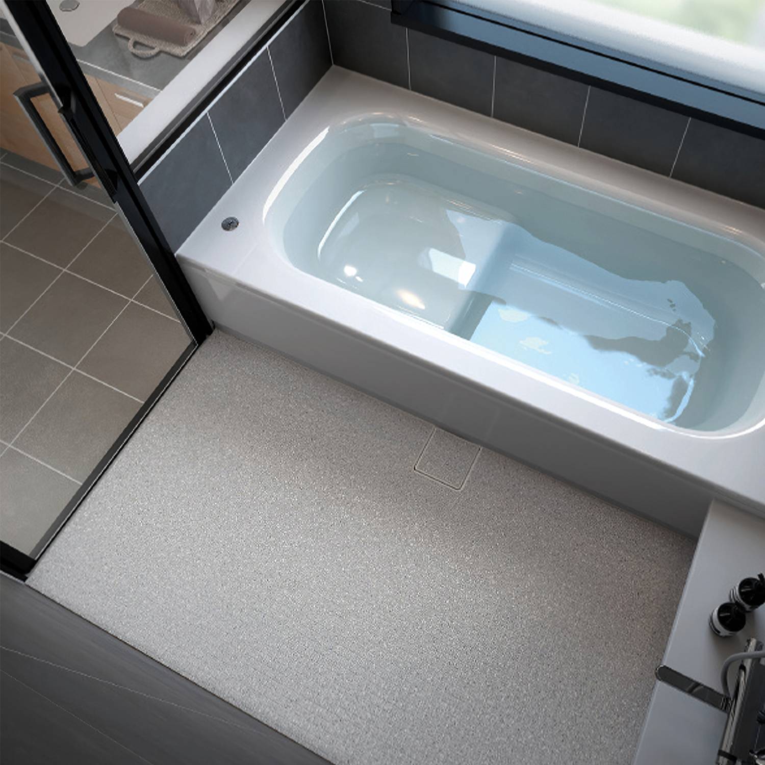 BNR3402 / Japanese Bathroom Cushion Floor