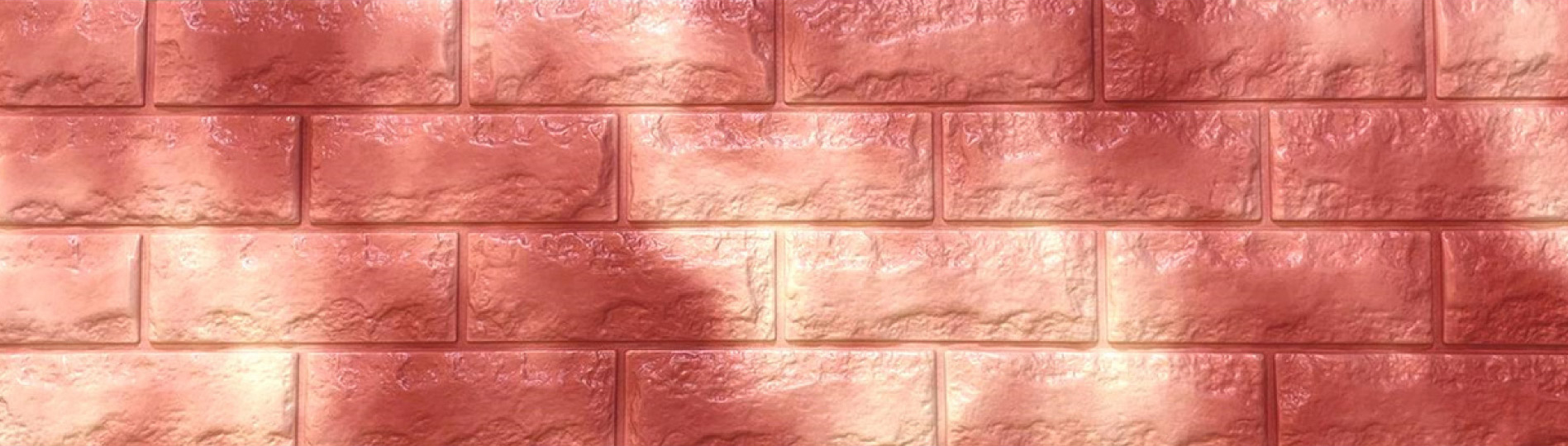 Bakuta Pink Brick Foam Cushion Sheets