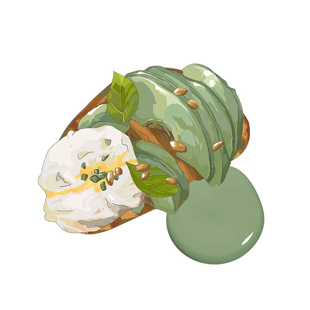 Green Avocado - Korea All Cover Noroo Paint